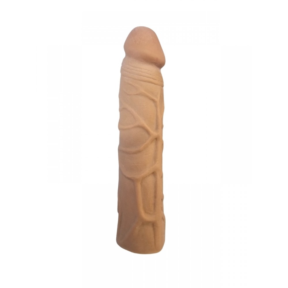 Penis Kılıfı Gerçekçi Performans Etkili Et Dokulu Melez 17cm 4cm