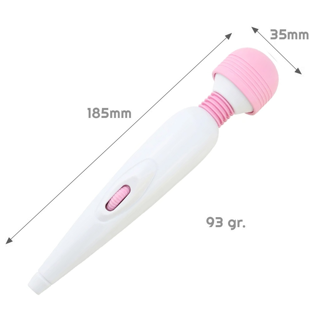 Vibratör Wand Masaj USB Şarjlı Silikon