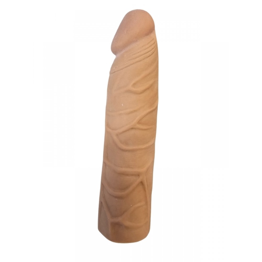 Penis Kılıfı Gerçekçi Performans Etkili Et Dokulu Melez 17cm 4cm