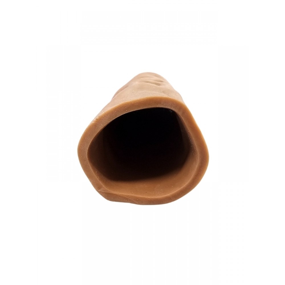 Penis Kılıfı Gerçekçi Performans Etkili Et Dokulu Melez 17cm 4cm