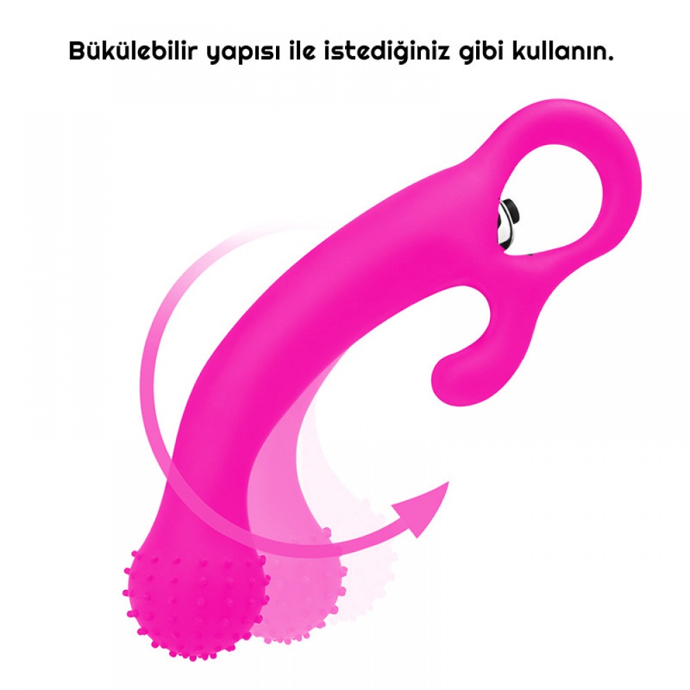 Vibratör G Noktası Parmak Uçlu Silikon