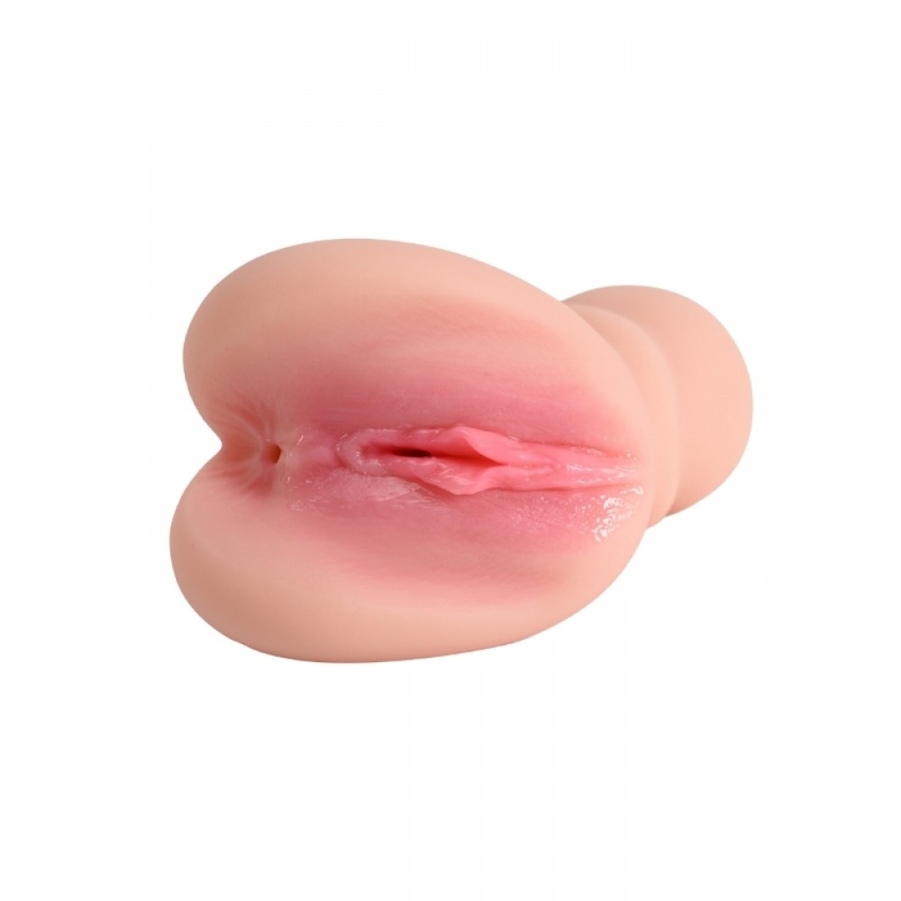 Suni Vajina Mastürbatör Anal Vajinal Çift Girişli Gerçekçi 18cm 500g