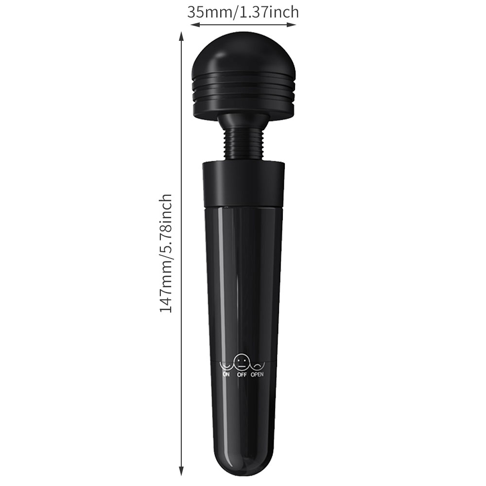 Vibratör Wand Masaj Silikon 15cm 3.5cm