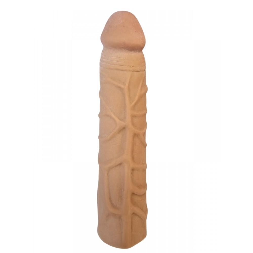 Penis Kılıfı Gerçekçi Performans Etkili Et Dokulu Melez 17cm 4cm