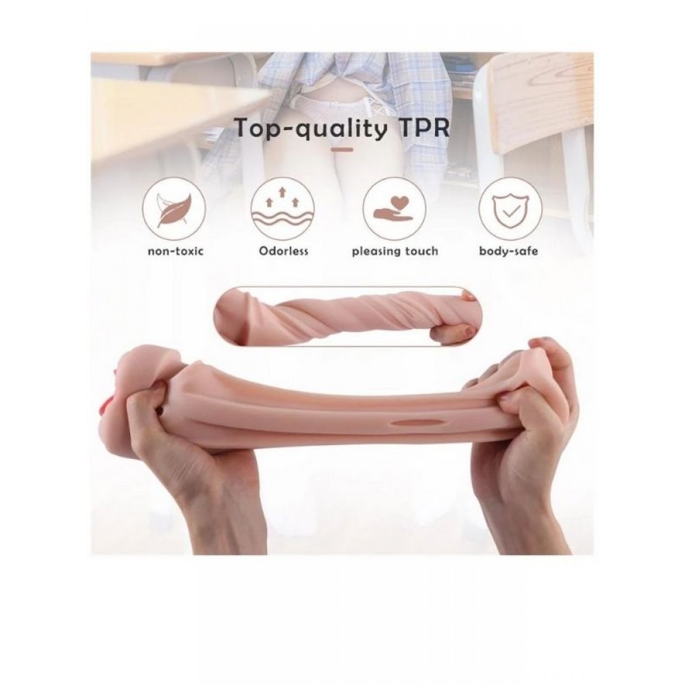 Suni Vajina Mastürbatör Kola Kutusu Tipi Likör Şişesi Tipi 25cm 8cm Sarı
