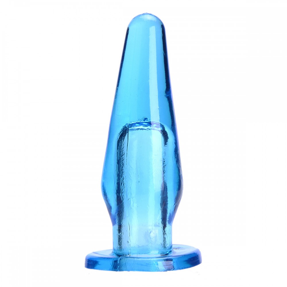 Anal Plug Tıkaç Silikon 6cm 20g Mavi