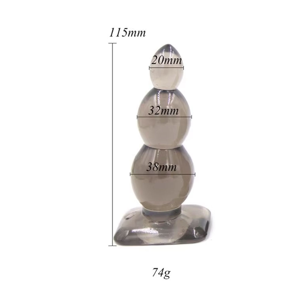 Anal Plug Tıkaç Silikon 12cm 85g Siyah