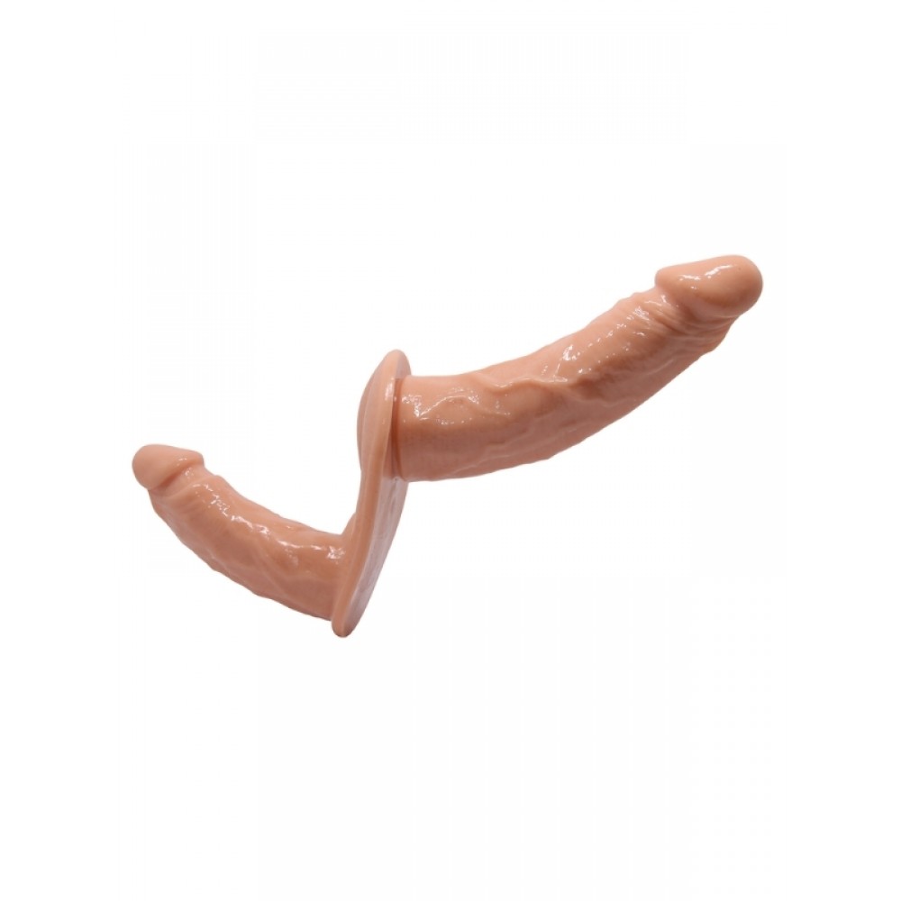 Çift Taraflı Belden Bağlamalı Strapon Ayarlanabilir Dildo