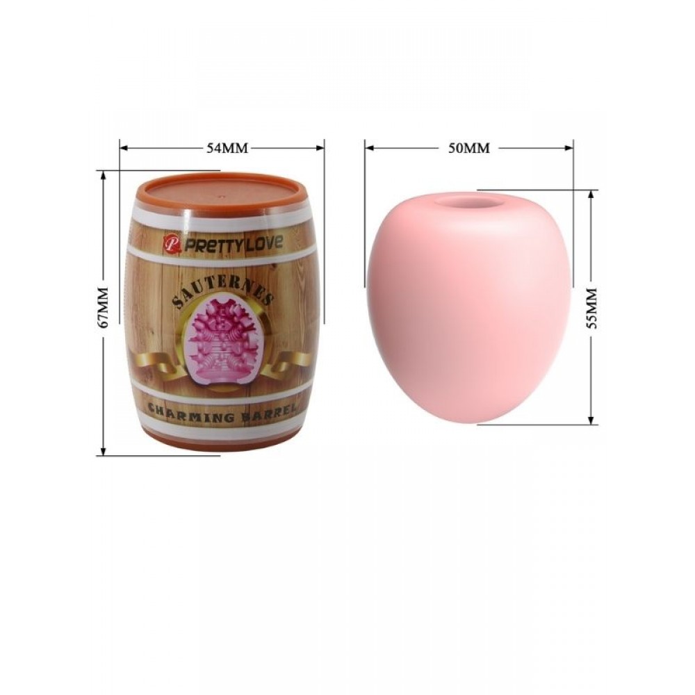 Suni Vajina Mastürbatör Anal Girişli Kola Kutusu Tipi 5.4cm 42g
