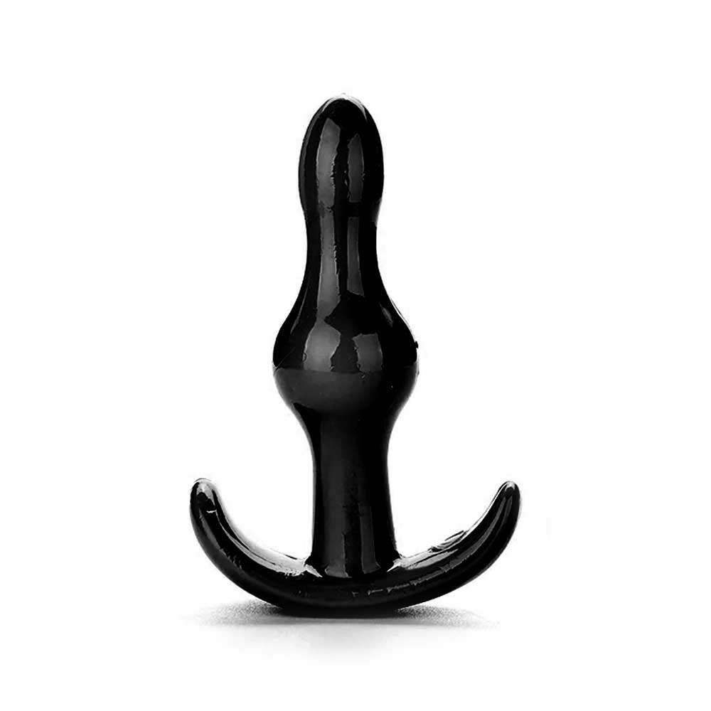 Anal Plug Tıkaç Silikon 2 Boğumlu 9cm 1.5cm