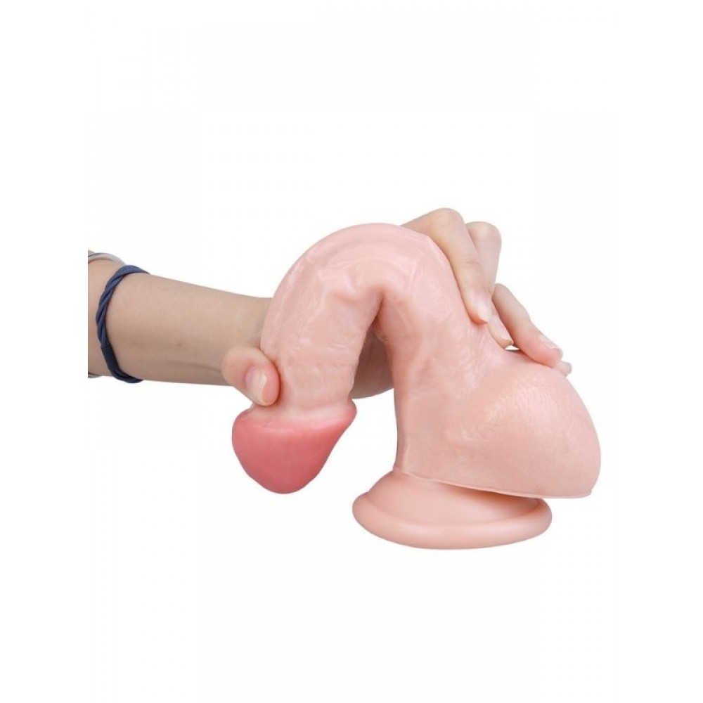 Dildo Gerçekçi Vantuzlu Testisli 20cm